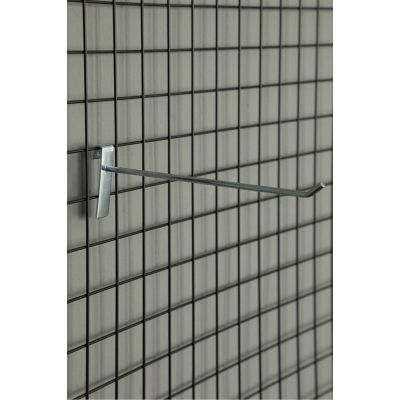 10 Adet 10 cm Krom Tel Pano Kancası