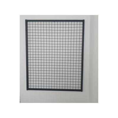 Duvara Monte Sık Telli Tel Raf 80×100 cm Antrasit