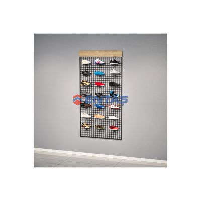 Sık Telli Tel Raf 100×200 cm Siyah