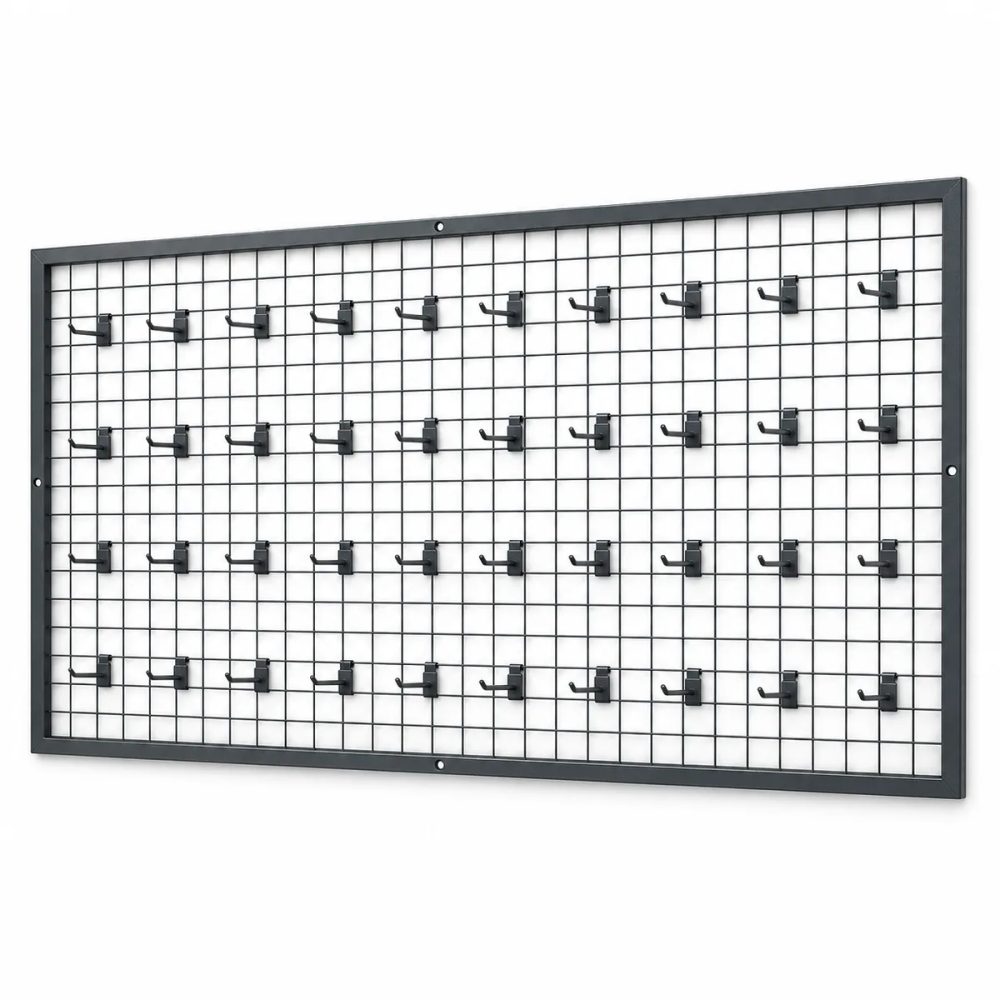 Duvara Monte Tel Pano Stand 100×200 cm Antrasit