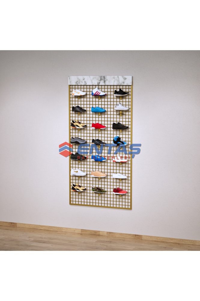 Sık Telli Tel Raf 100×200 cm Gold