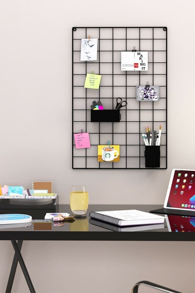 Tel Pano Stand 33×50 cm Siyah